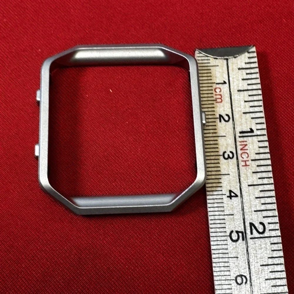 Brushed Nickel Tone Smart Watch‎ Face Frame